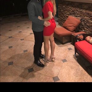 Beautiful red short dress